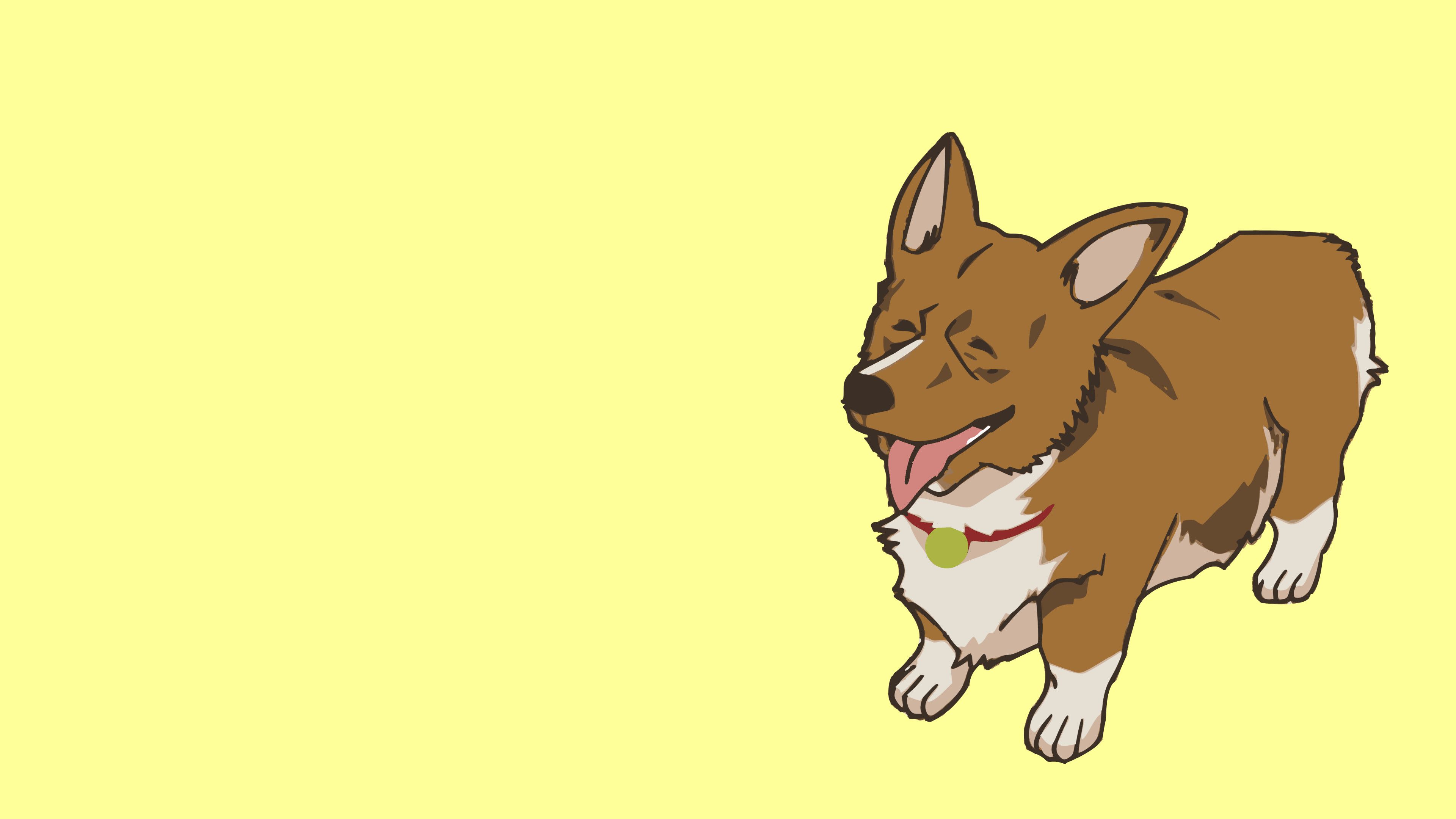Cute Cartoon Dog Desktop Wallpaper