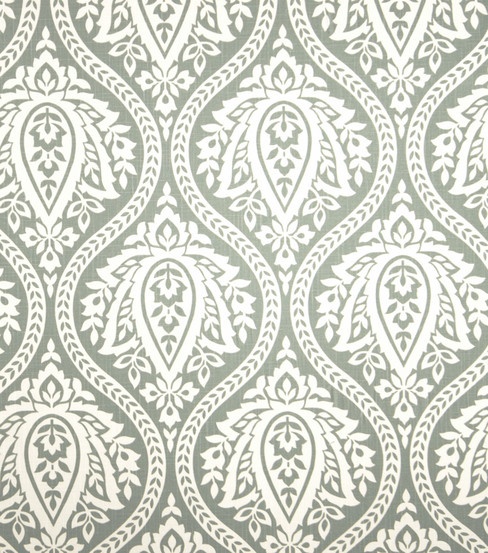 Eaton Square Farrell Mist Fabric Wallpaper
