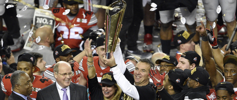 National Champions Buckeyes Win First College Football Playoff Ohio