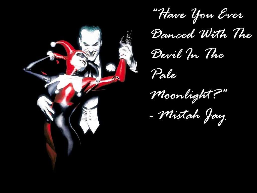 Harley Quinn And Joker Quotes Wallpaper Top