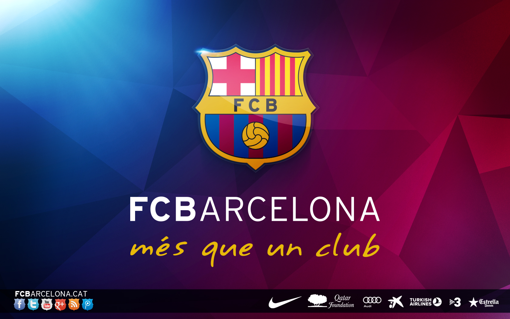 Barcelona Logo Wallpaper Barcelonawallpaper