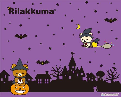 Halloween Rilakkuma Wallpaper By San X