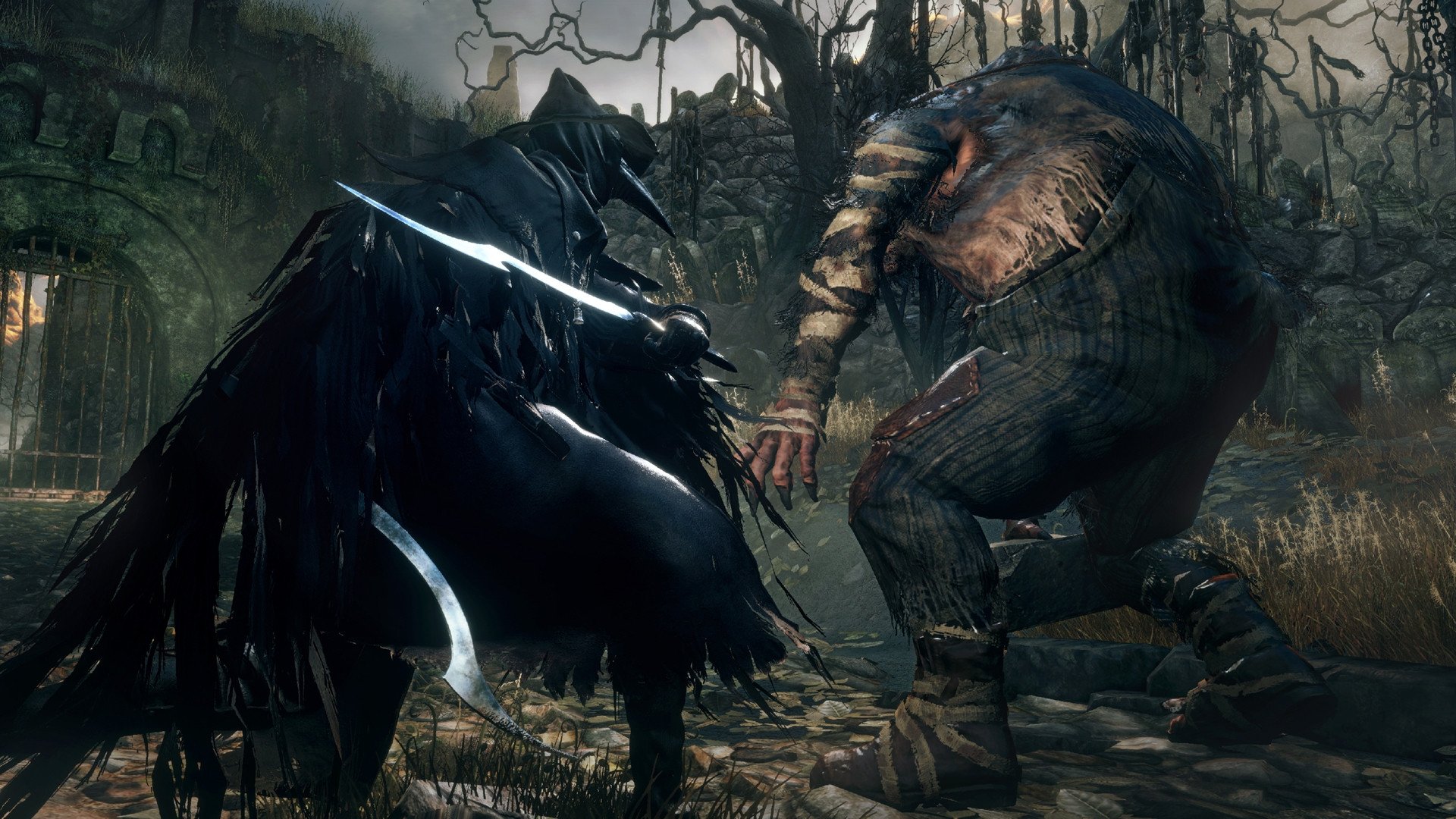 Bloodborne Horror Fighting Video Game HD Wallpaper Search
