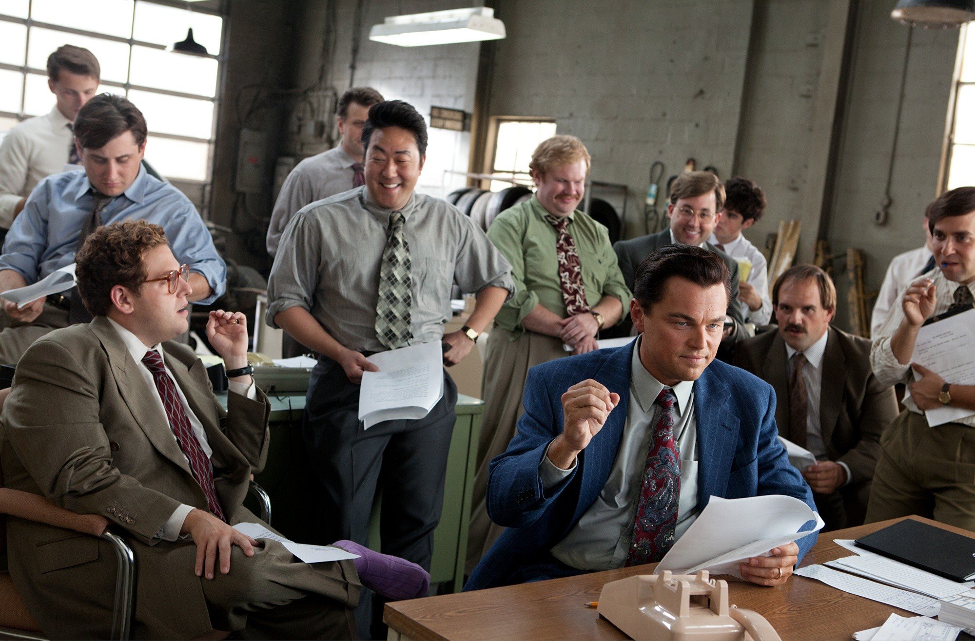 Jordan Belfort In Paramount Pictures The Wolf Of Wall Street