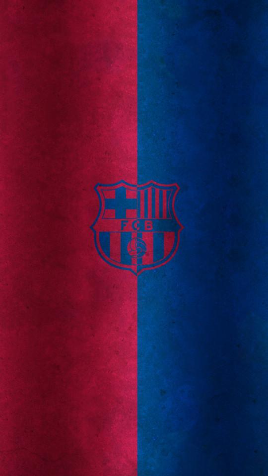 Red And Blue Fc Barcelona Logo Wallpaper iPhone