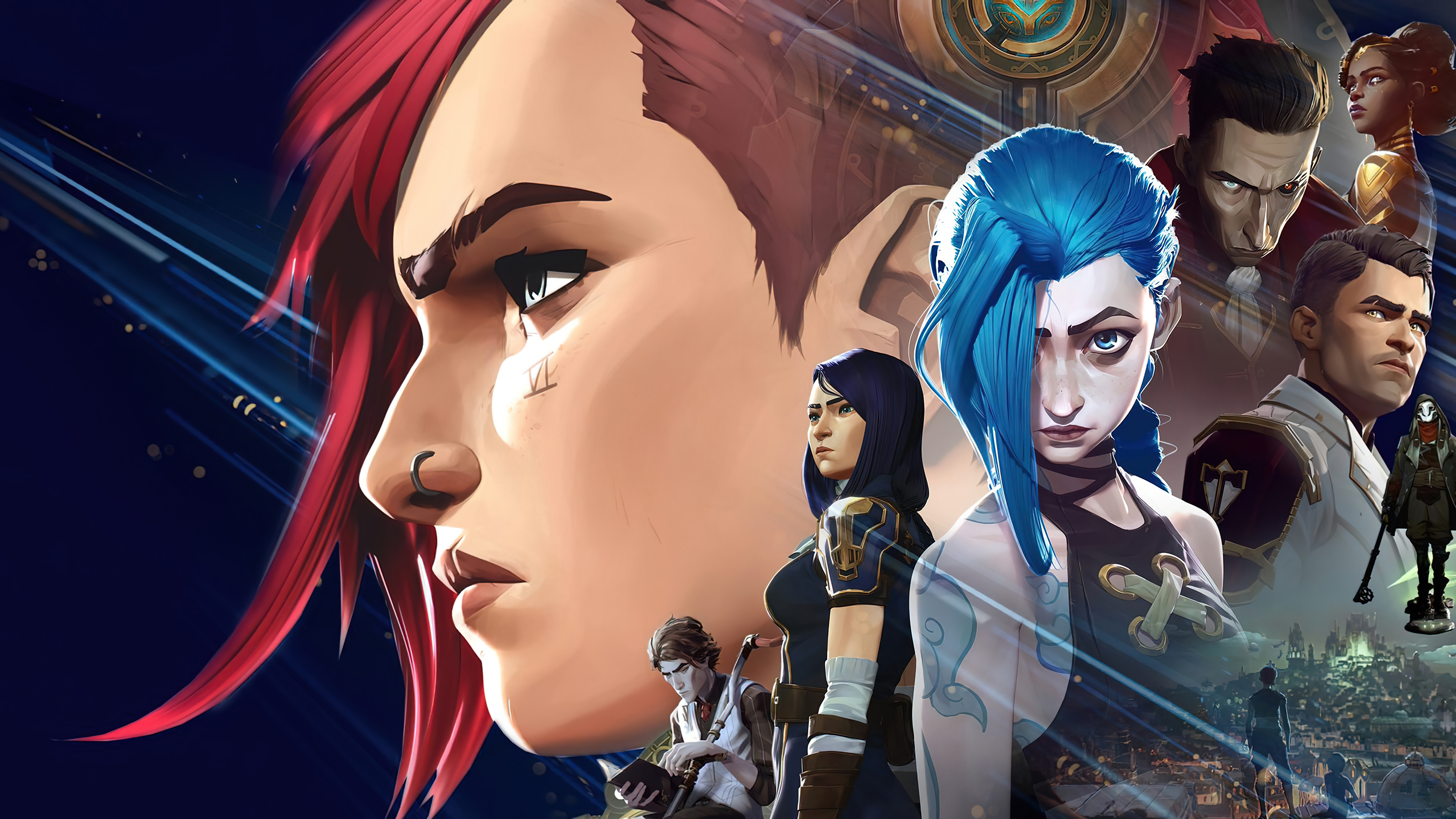 Arcane Jinx Wallpaper