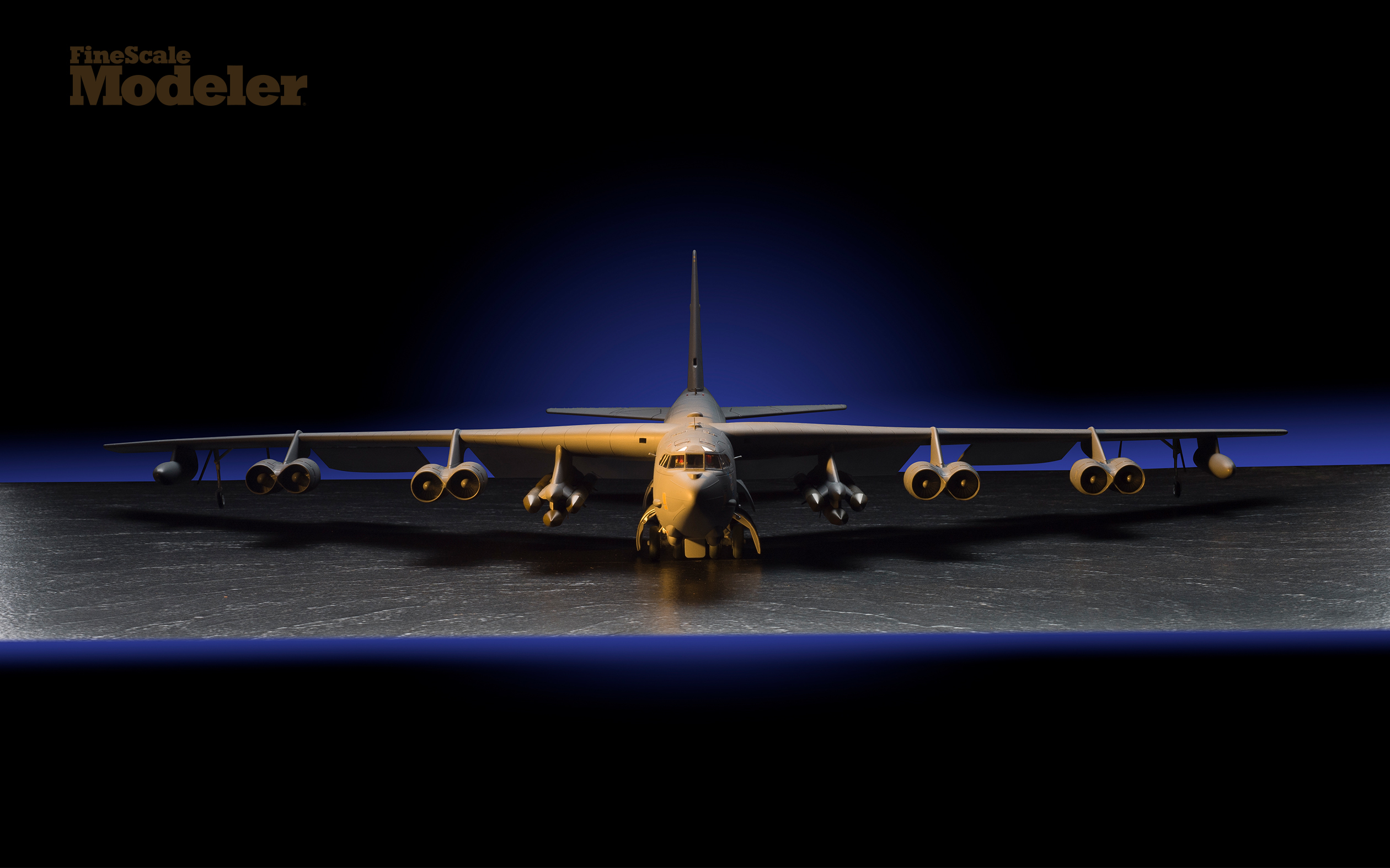 Free wallpaper of Modelcollects B 52H Stratofortress FineScale