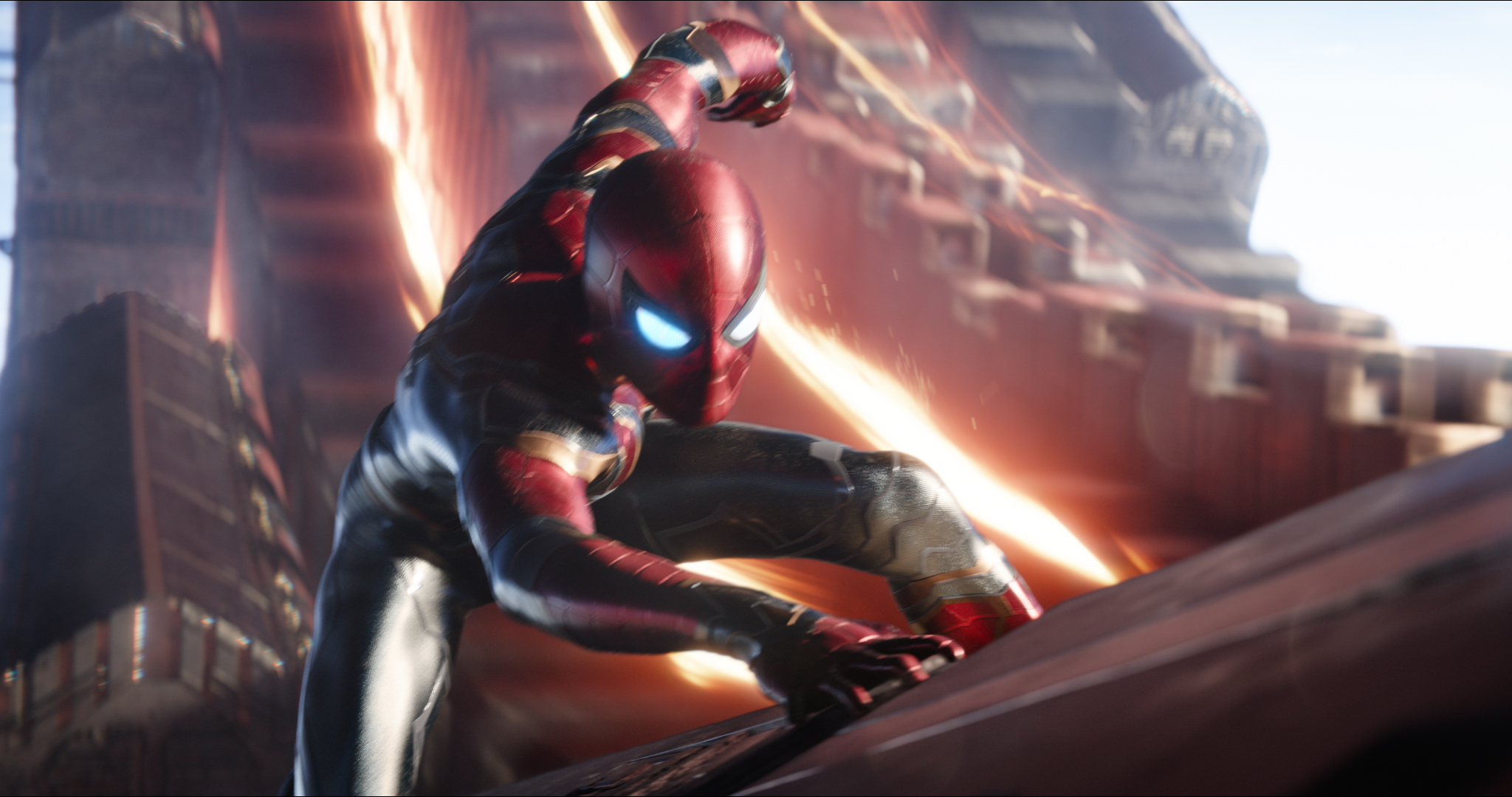 Avengers Infinity War Spider Man And Iron S New Suits Time