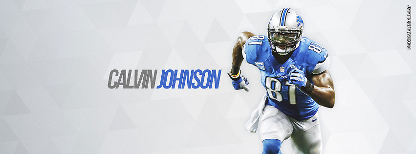 Detroit Lions Calvin Johnson Fb Cover