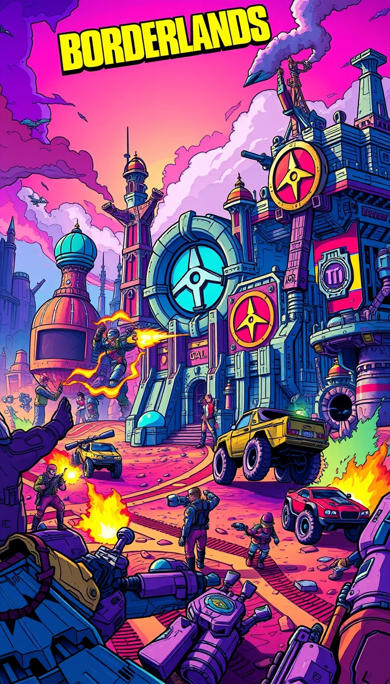 Borderlands Mobile Wallpaper