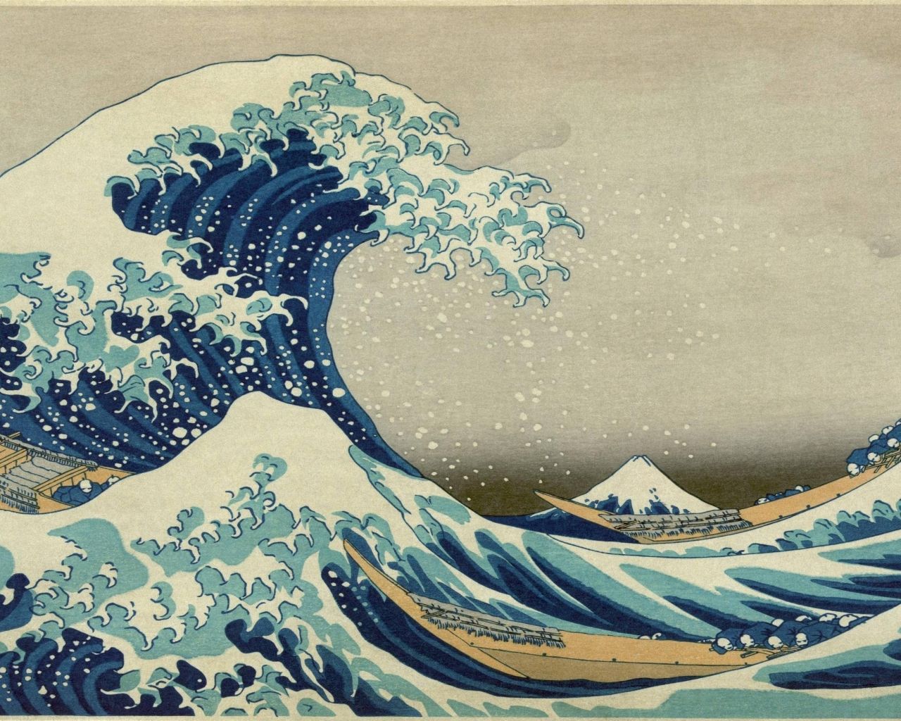 Great Wave Off Kanagawa Wallpaper