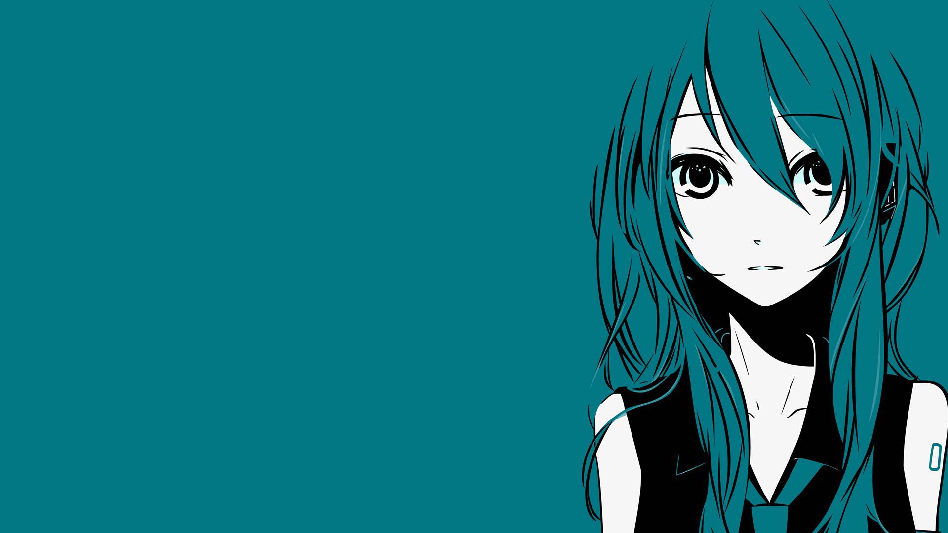 Blue Anime Wallpaper HD Background Of Your