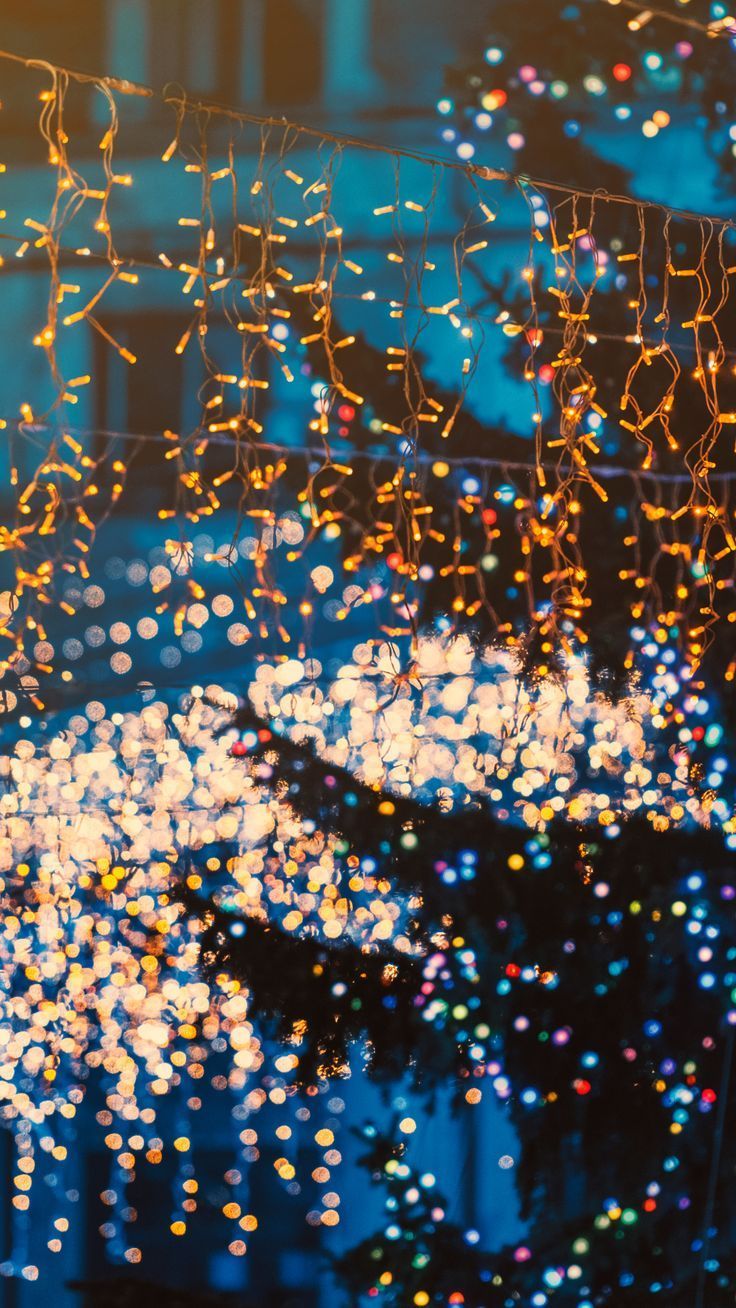 Fairy Lights Aesthetic Wallpaper