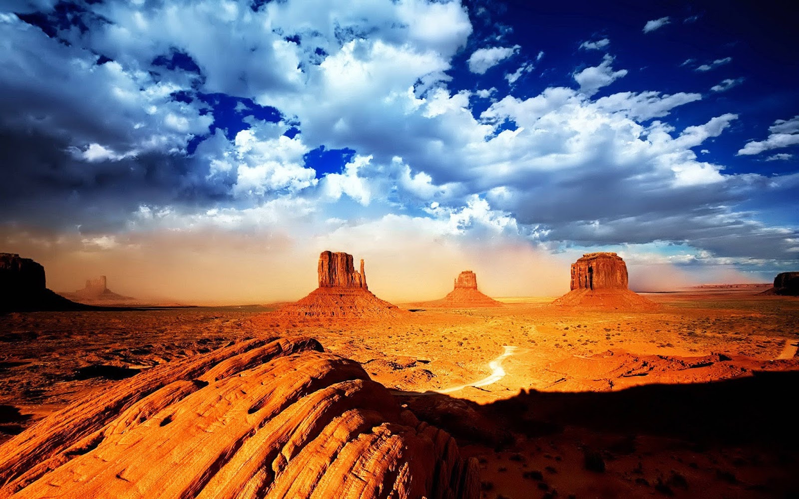 HD Wallpaper Desert Sky