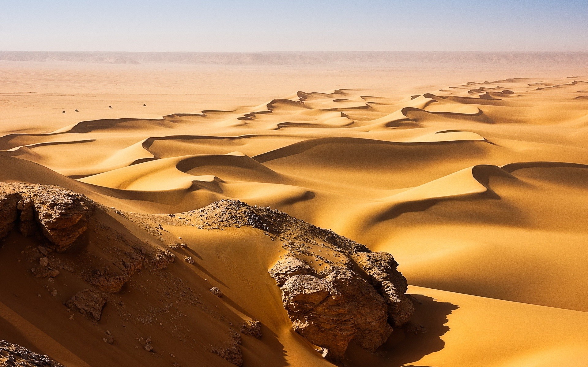 Landscapes Desert Sand Dunes Wallpaper Background