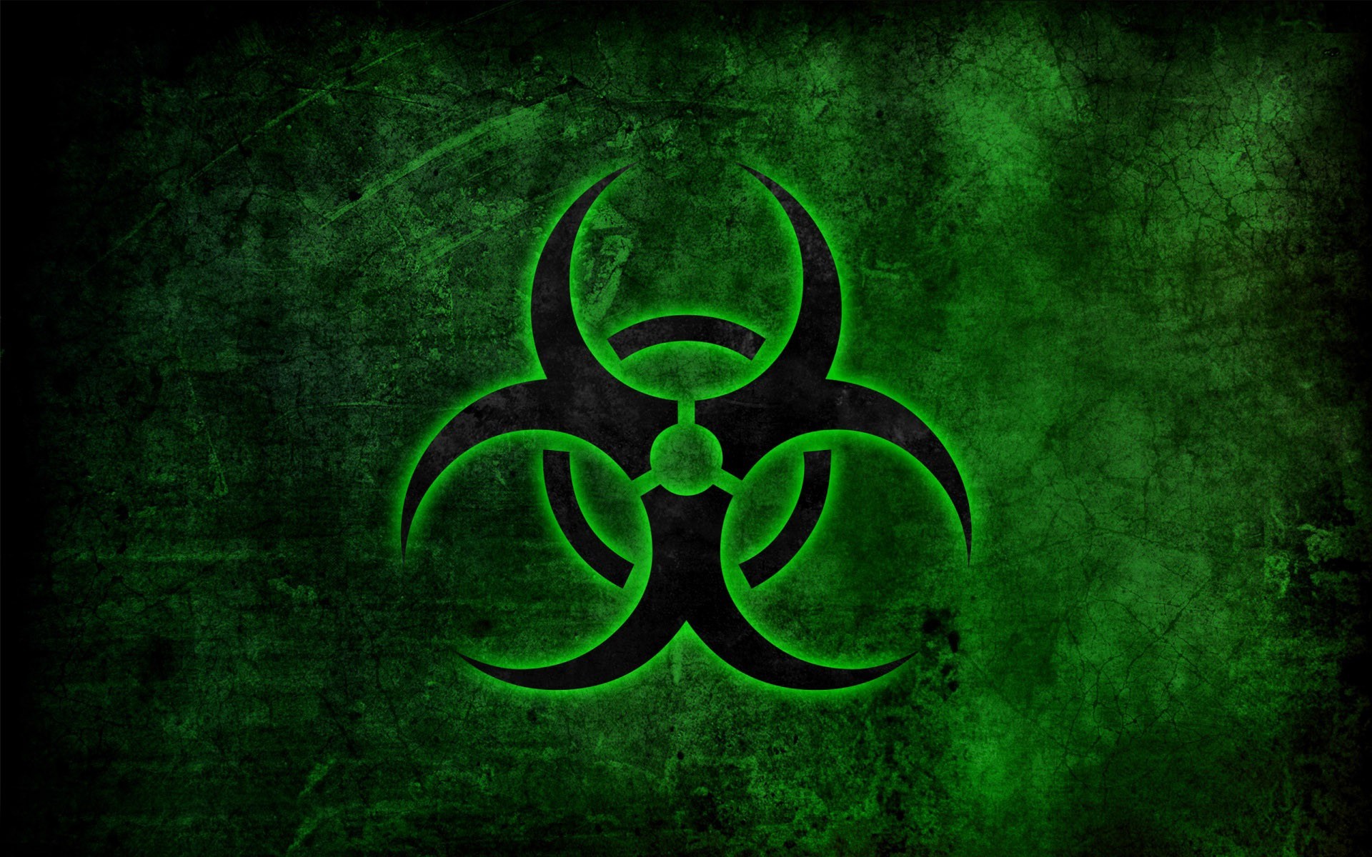 green toxic symbol