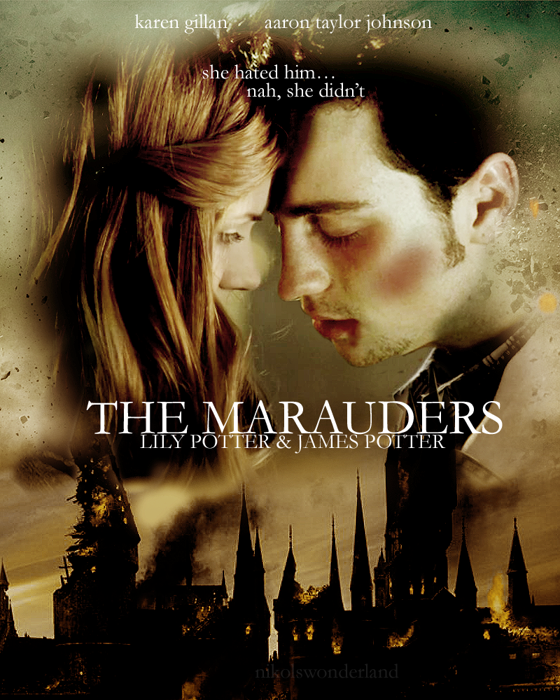Lily And James Potter Image The Marauders Fan Poster HD Wallpaper