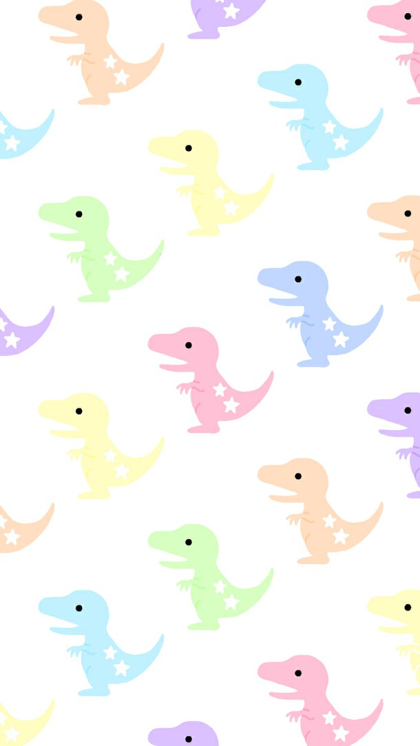 Free download cute dinosaurs wallpaper [610x1082] for your Desktop