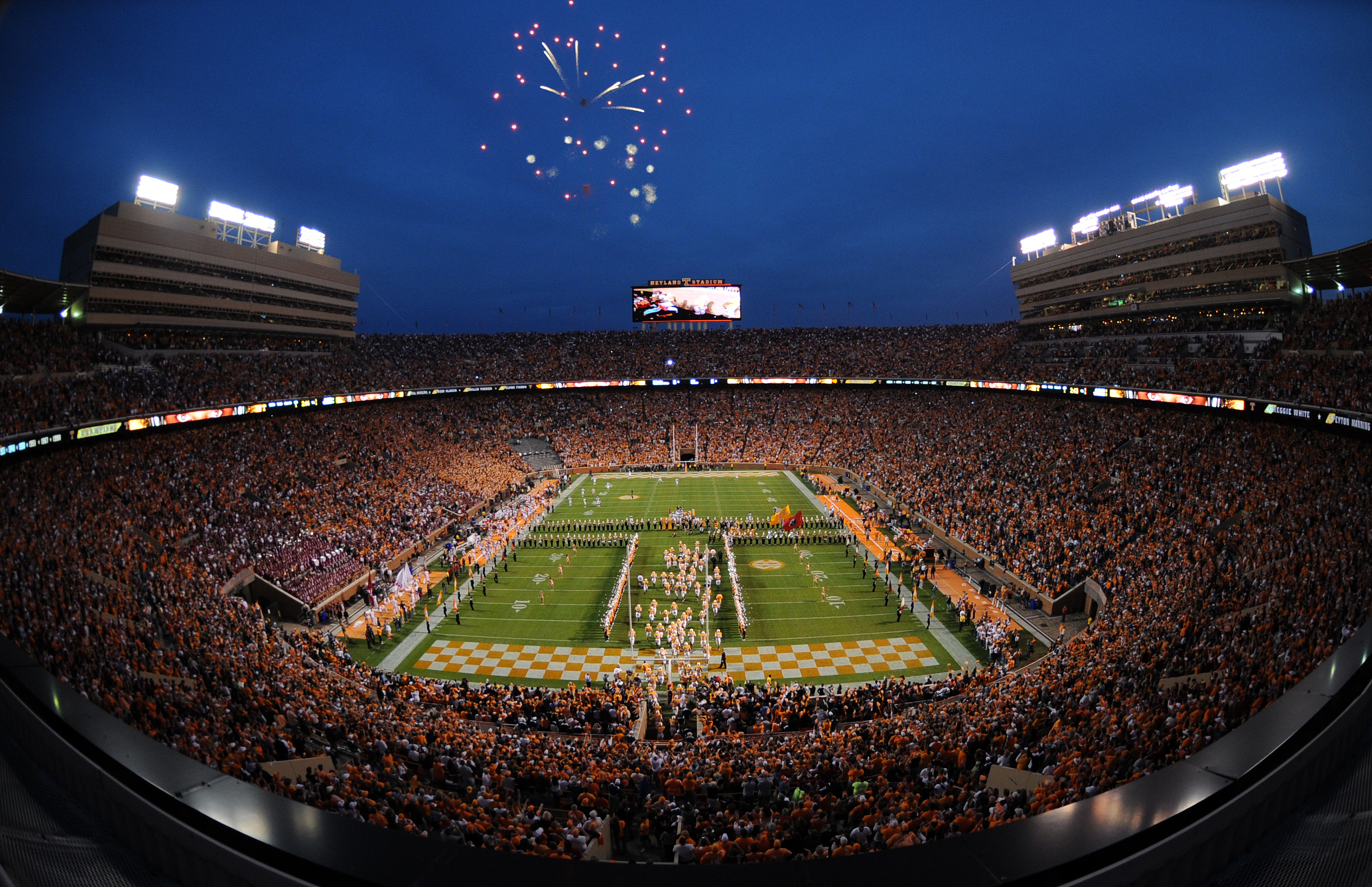 tennessee football tour