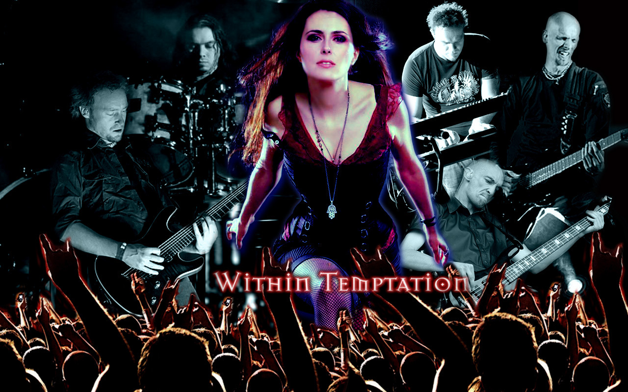 Within Temptation Symphonic Metal Wallpaper
