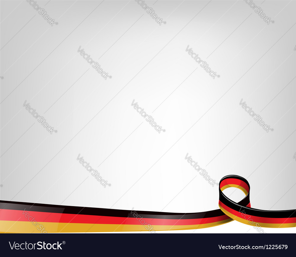 Background With Germany Flag Royalty Vector Image