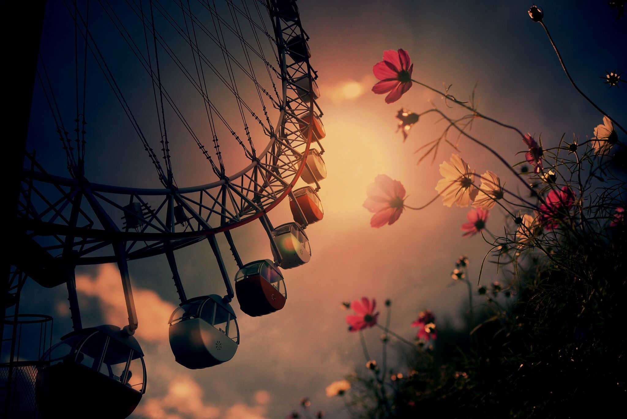 Giant Wheel Ferris Wallpaper