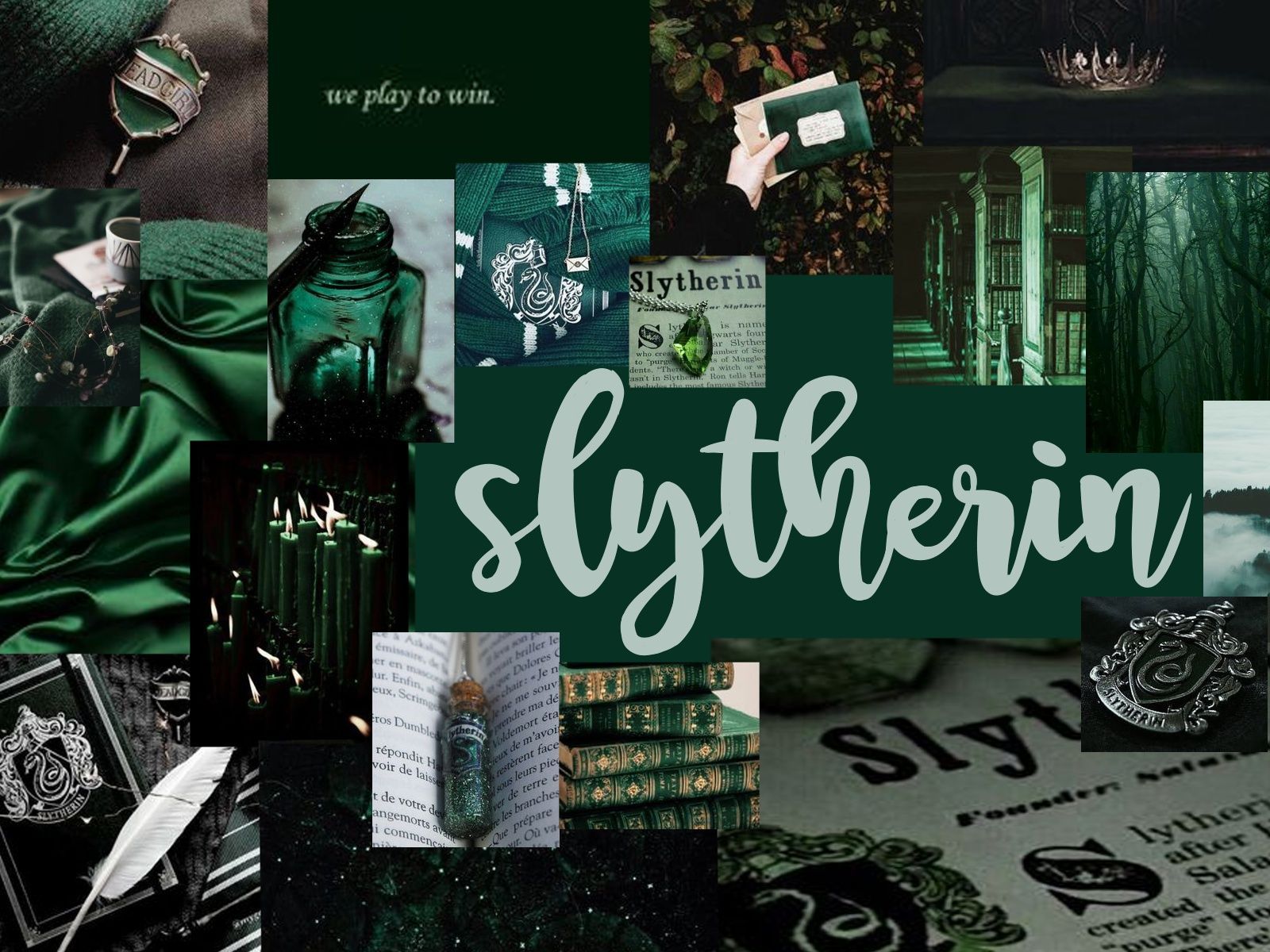 Slytherin Aesthetic Wallpaper By Obassassinater