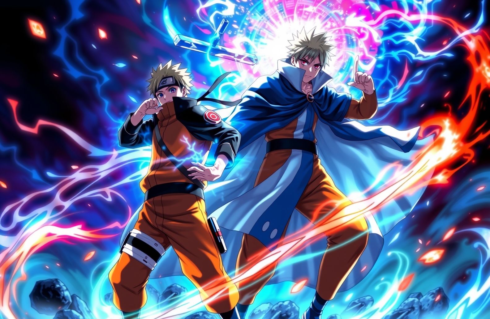 Naruto And Minato Wallpaper