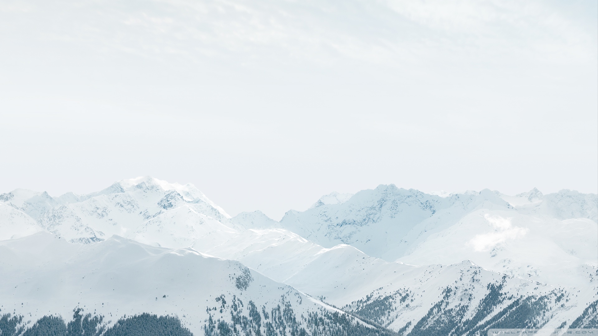 Apple Ios Snow Mountains 4k HD Desktop Wallpaper For Ultra
