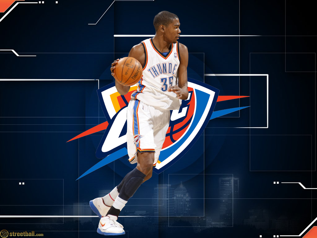 Oklahoma City Thunder Kevin Durant Full HD Wallpaper Nba