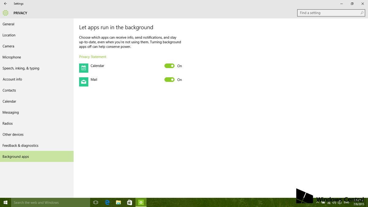 Life In Windows Devices Using Built Settings Central