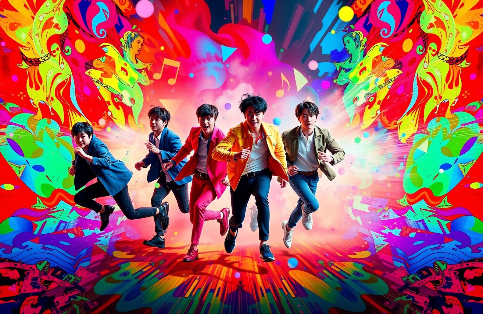 Bts Run Wallpaper