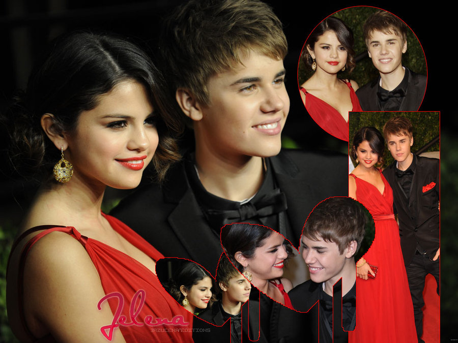 Jelena Justin Bieber And Selena Gomez Wallpaper