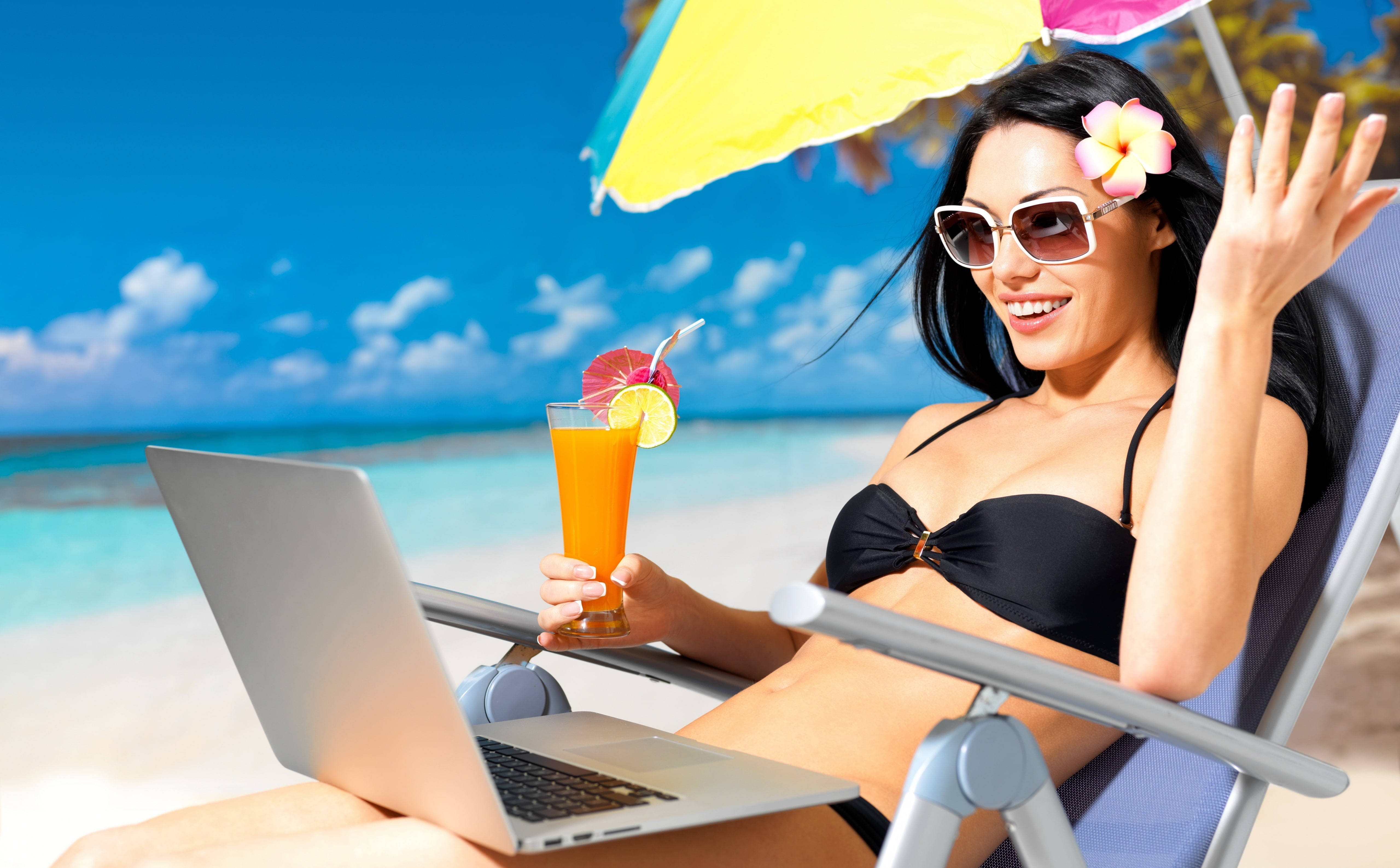 Beach Bikini Wallpaper