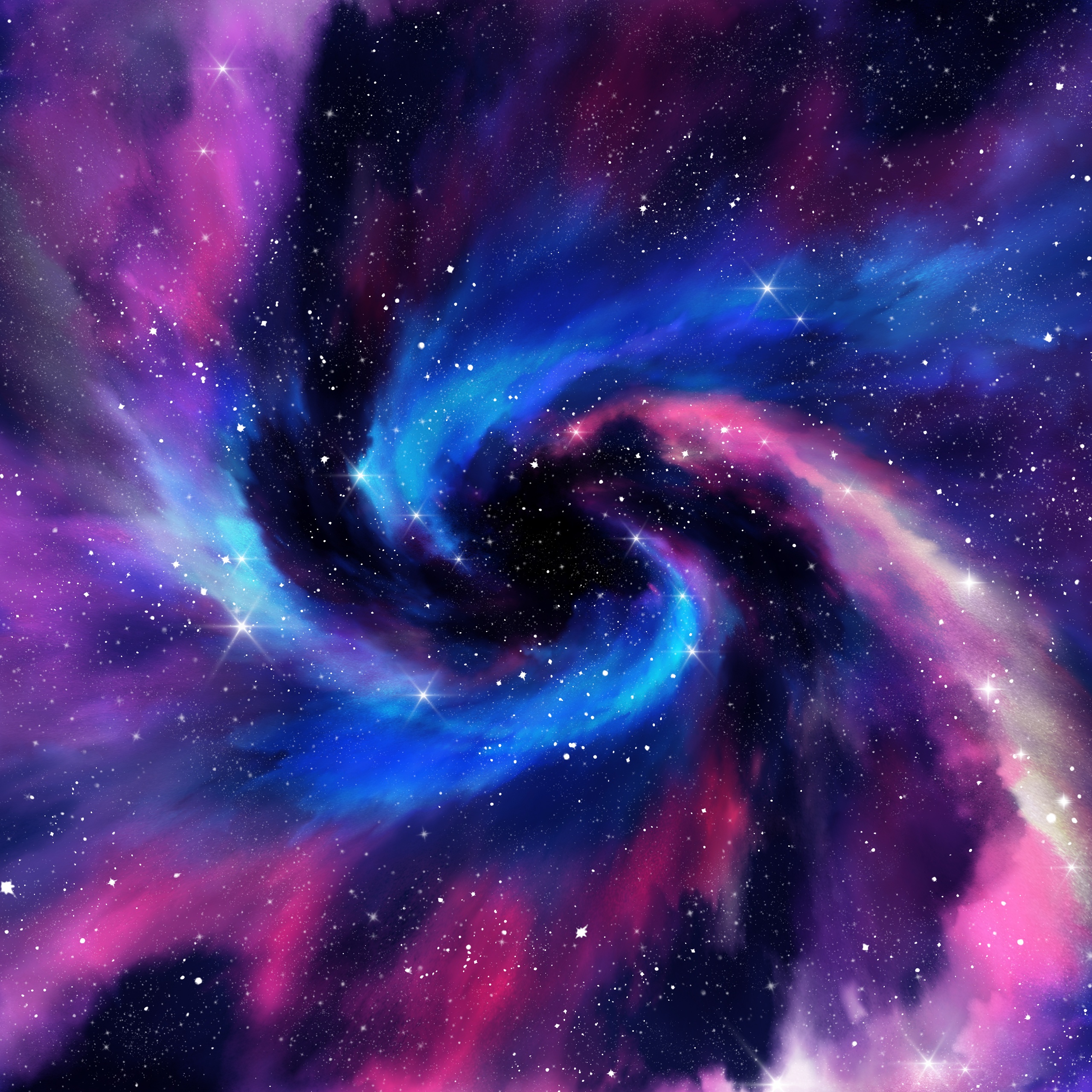 Colorful Galaxy Stars Wallpaper