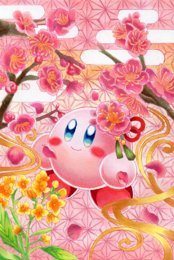 Pin by Nunu Sakura on Kirby Kirby art Pink wallpaper anime