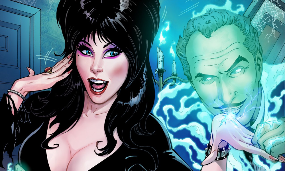 Elvira Teams Up With The Ghost Of Vincent Price In New Ic