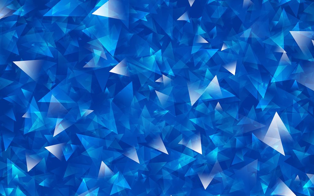 Blue Shards Neon Anonymous Wallpaper Background