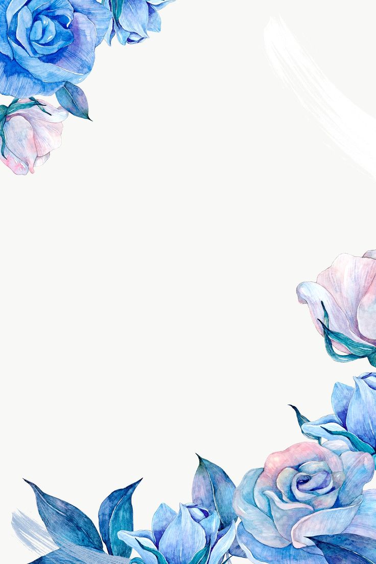 Premium Png Of Watercolor Flower Frame Design By