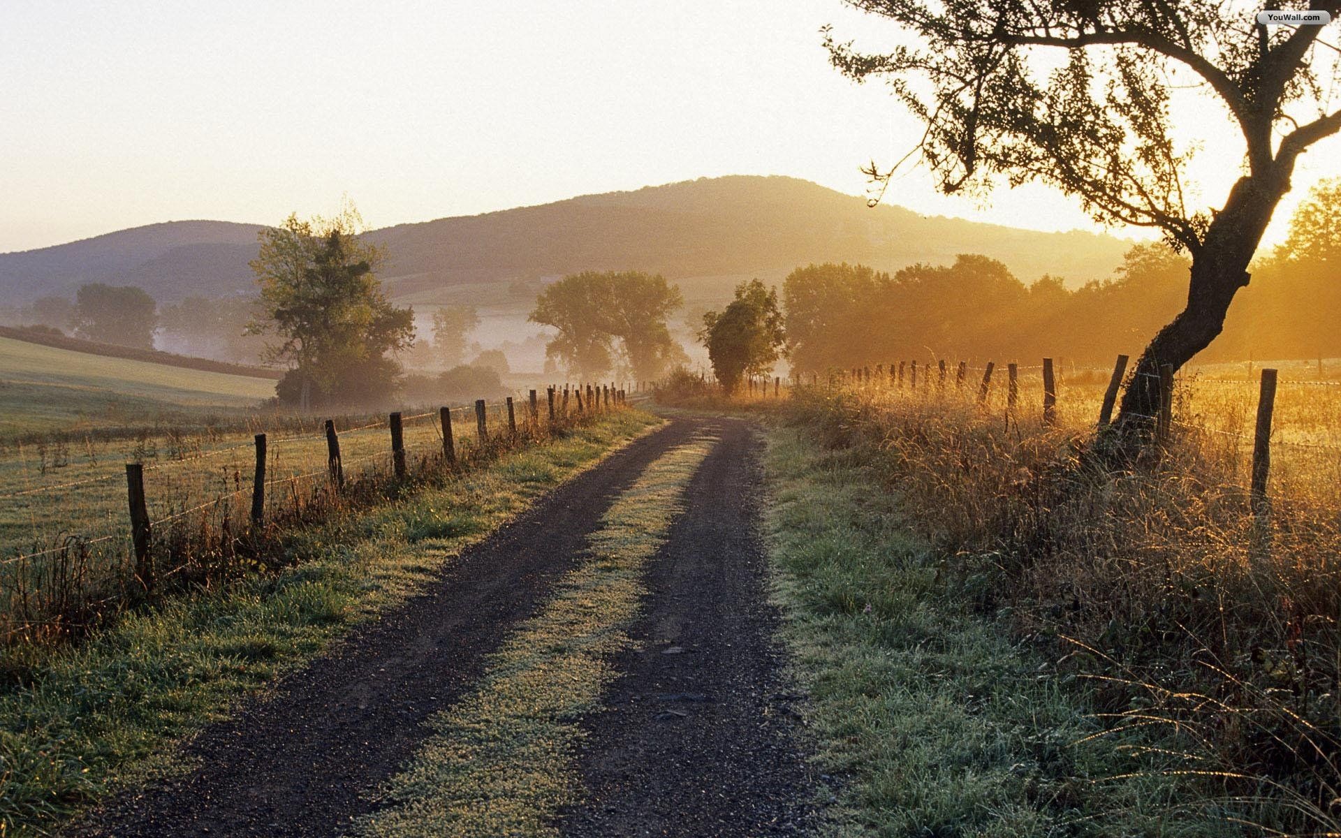 Country Road Wallpaper Desktop