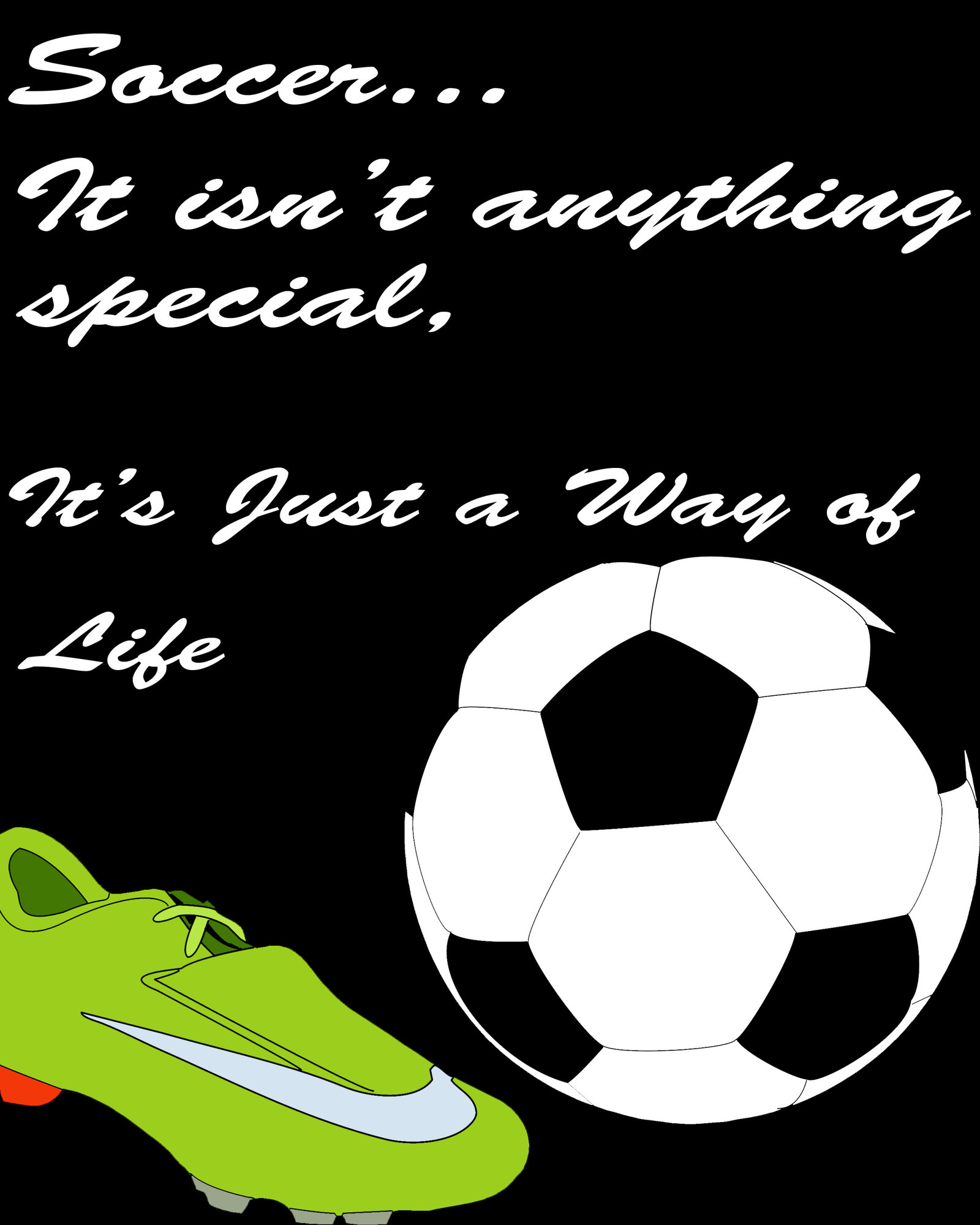 Soccer Is Life Wallpaper By