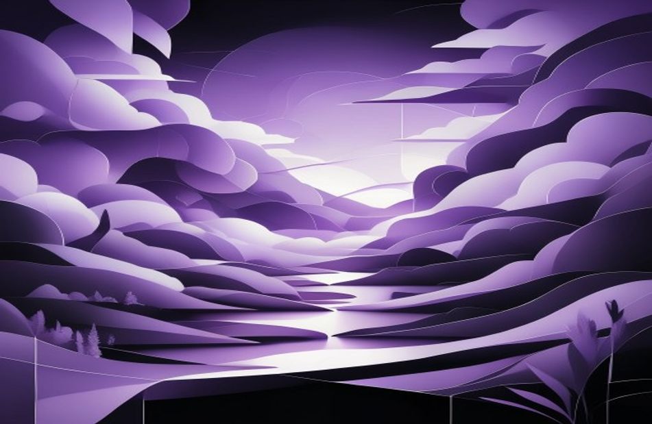 Purple Windows Wallpaper