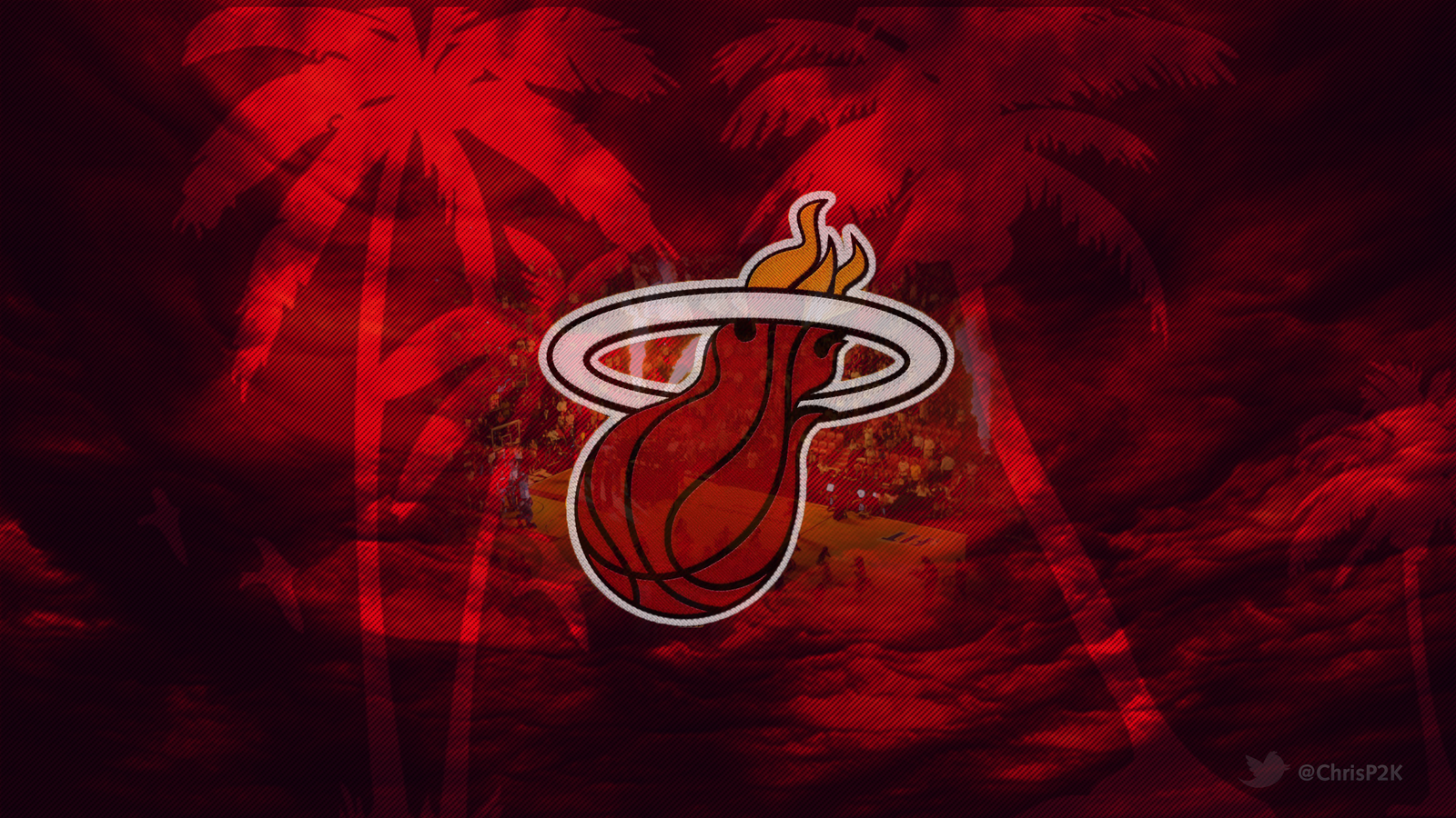 42+ Miami Heat Logo Wallpaper HD on WallpaperSafari