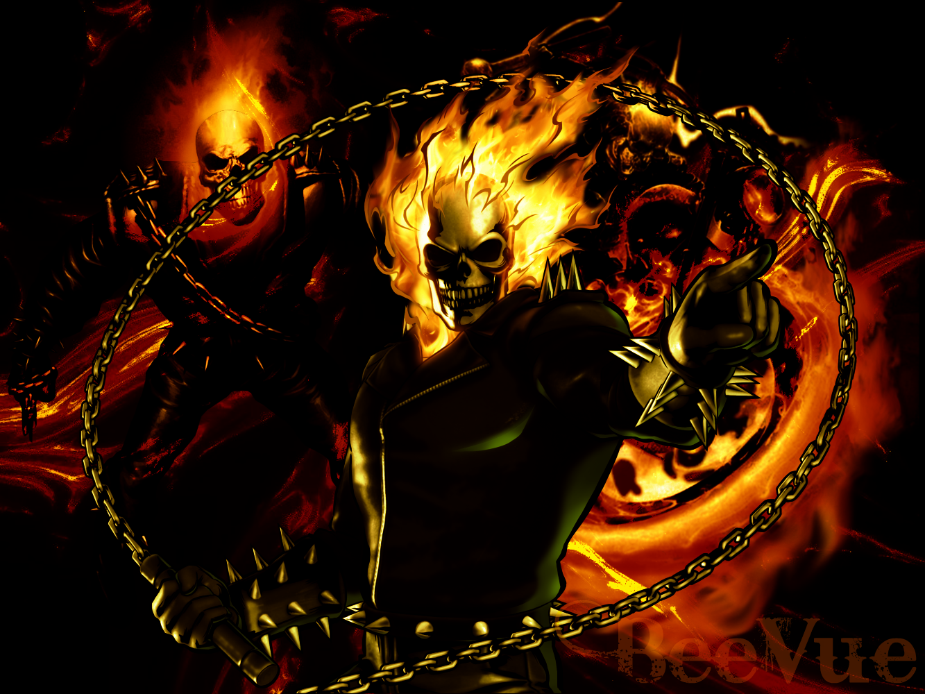 Ghost Rider Wallpaper by BeeVue 1333x1000