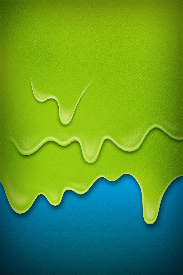 Green and Blue Painting Wallpaper   Free iPhone Wallpapers