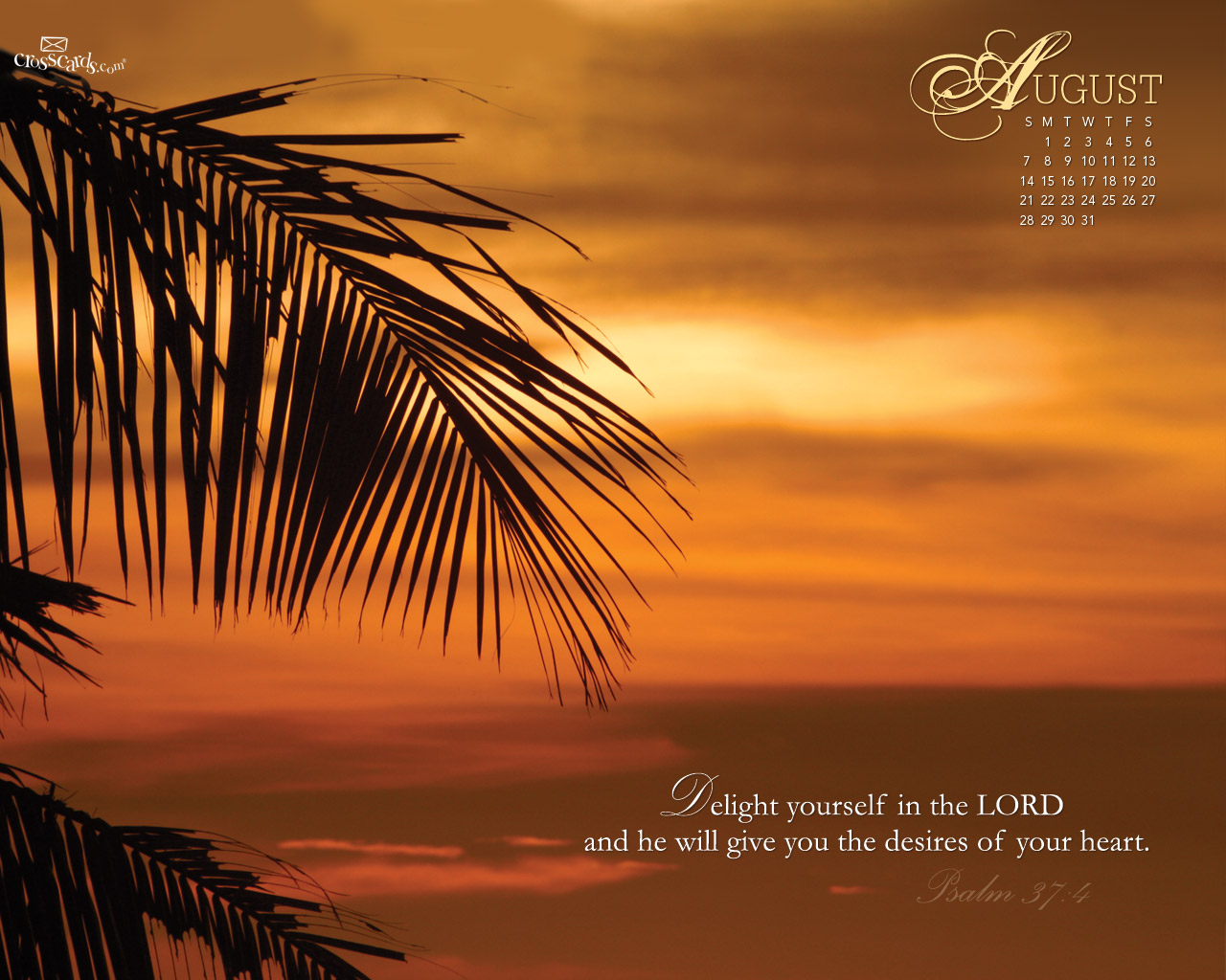 Verse Background Christian Calendar Wallpaper