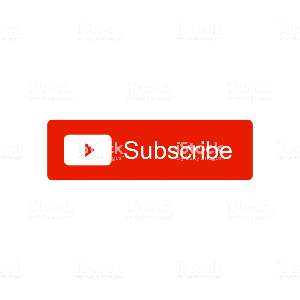 Subscribe Video Channel Button Icon Vector Illustration Isolated