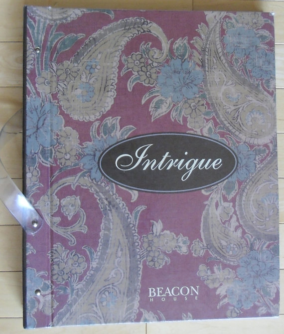 Wallpaper Sample Book Intrigue By Beacon House Brewster