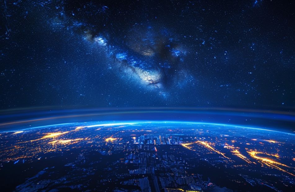 Earth At Night Wallpaper HD