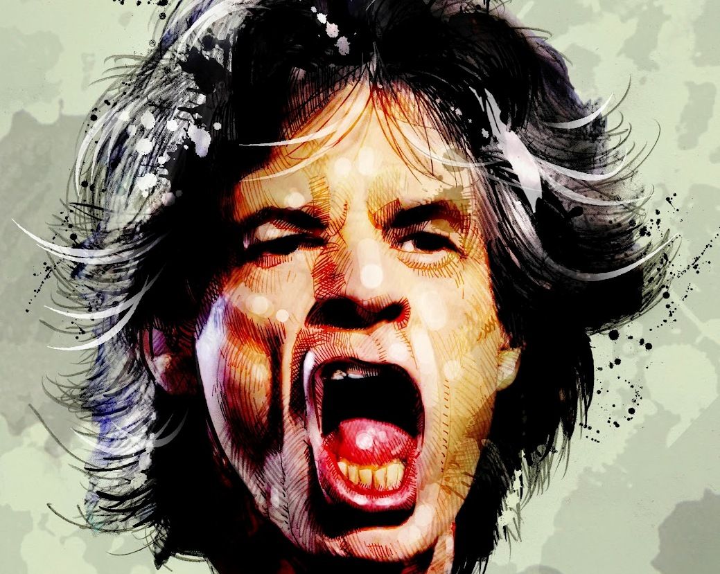 Mick Jagger Art Photo Wallpaper From Wallpaperank